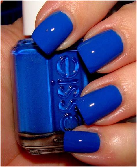 best blue nail polish shades.